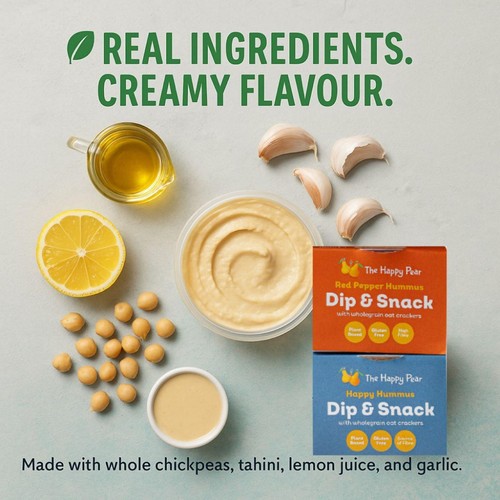The Happy Pear Dip & Snack Red Pepper Hummus thumbnail 6