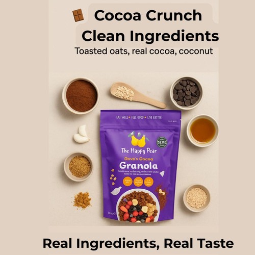 The Happy Pear Dave's Cocoa Granola thumbnail 3