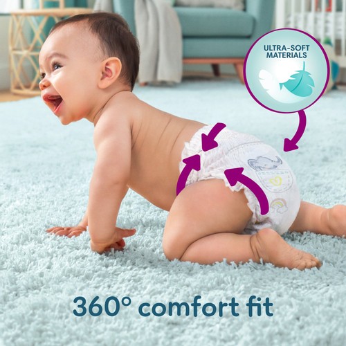 Pampers New Baby Nappy Pants Size 3 Jumbo thumbnail 5
