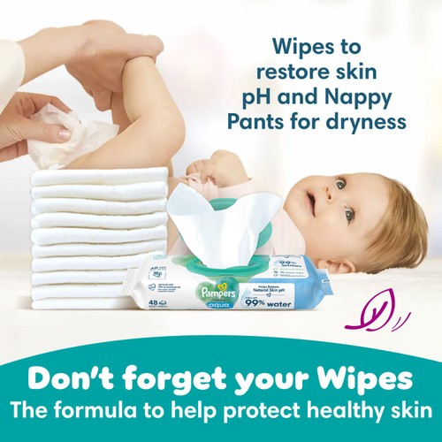 Pampers New Baby Nappy Pants Size 3 Jumbo thumbnail 7