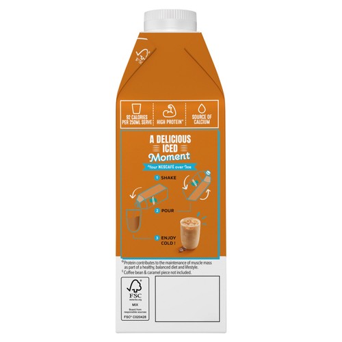 Nescafe Iced Coffee Caramel Flavour Latte thumbnail 6