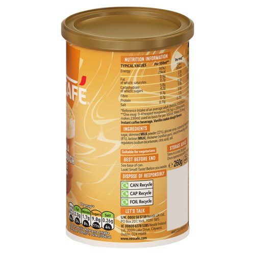 Nescafe Latte Vanilla Cookie Dough thumbnail 4