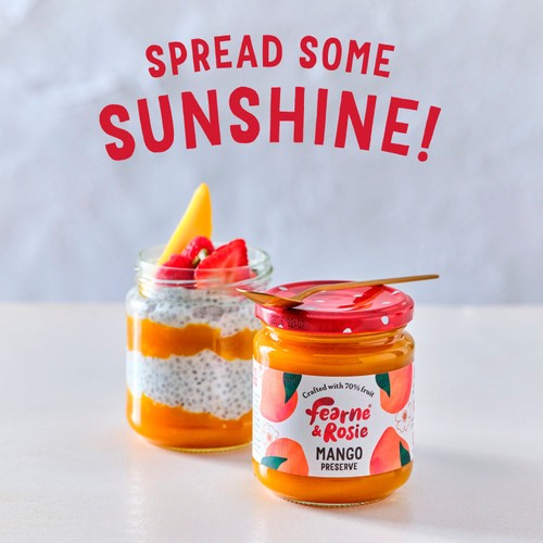 Fearne & Rosie Mango Jam 70% Fruit thumbnail 2
