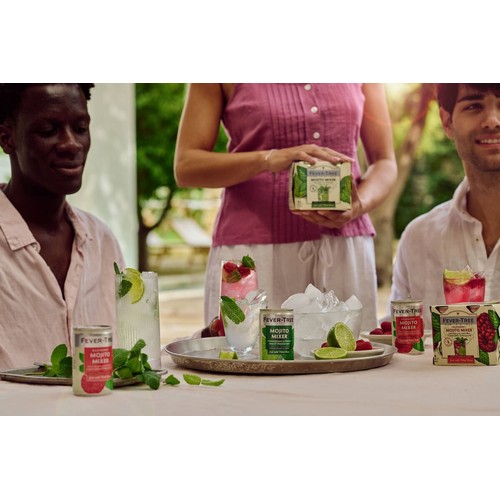 Fever-Tree Classic Mojito Cocktail Mixer 4x150ml thumbnail 2