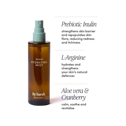 By Sarah Reviver Hydrating Mist Toner, Fragrance Free thumbnail 2