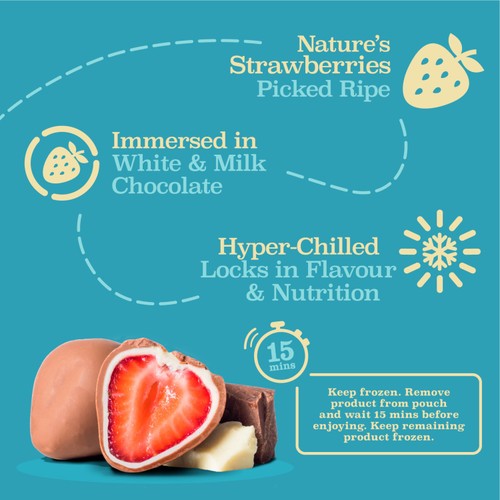 trufru Strawberries in White & Milk Chocolate thumbnail 2