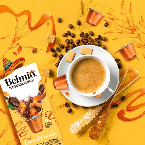 Belmio Caramel Caramba Nespresso Original compatible Aluminium Coffee Pods thumbnail 5