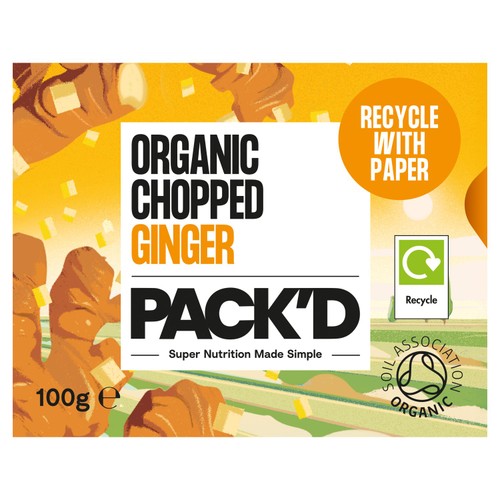 PACK'D Organic Chopped Ginger thumbnail 2