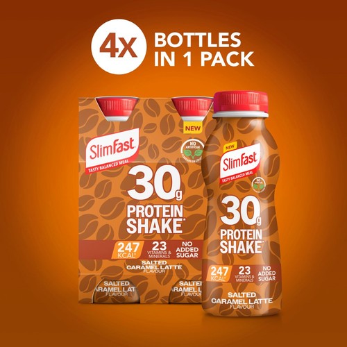 Slimfast Salted Caramel Protein Shake Multipack thumbnail 7