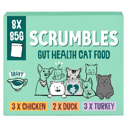 Scrumbles Grain Free Wet Cat Gravy Pouch Selection thumbnail 2
