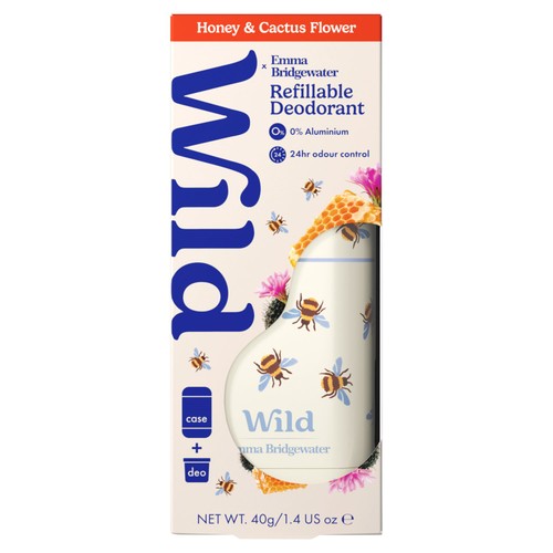 Wild Emma Bridgewater Bee Case and Honey & Cactus Flower Deodorant
