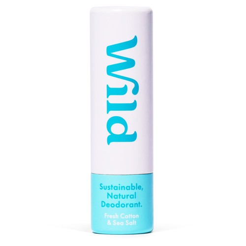 Wild Mini Fresh Cotton & Sea Salt Mini Deodorant Travel Size