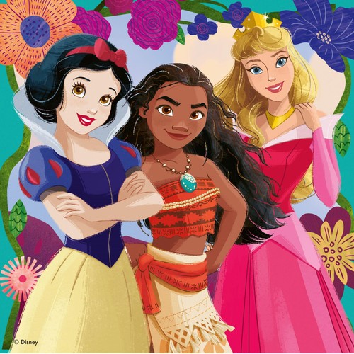 Ravensburger Disney Princess 3x 49 piece Jigsaw Puzzles thumbnail 2