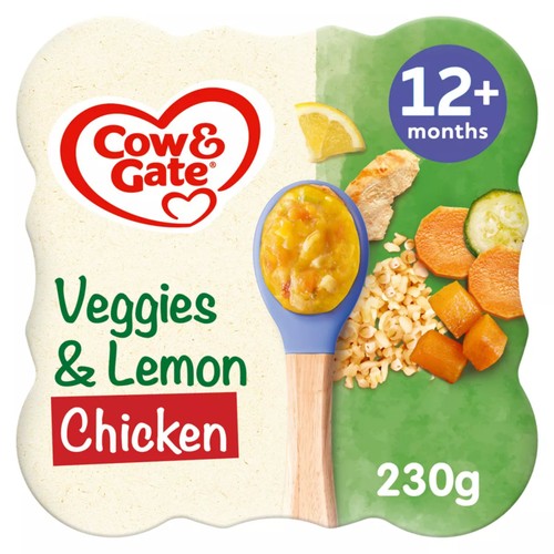 Cow & Gate Lemon Chicken & Vegetables Baby Food Meal 12+ Months