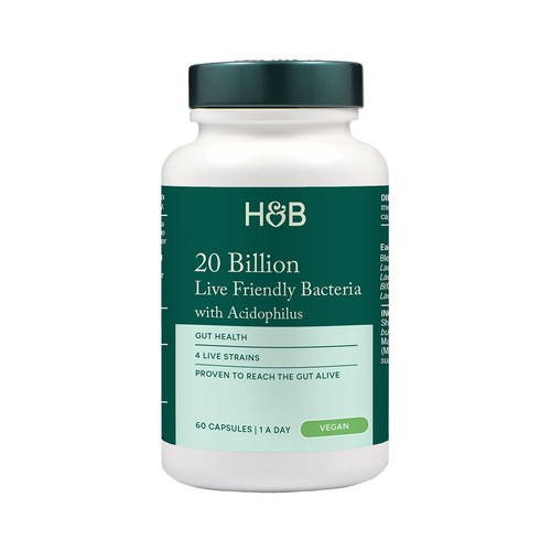 Holland & Barrett 20 Billion Live Friendly Bacteria Capsules thumbnail 2