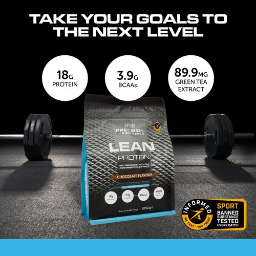 H&B Precision Engineered Lean Protein Powder Chocolate thumbnail 3