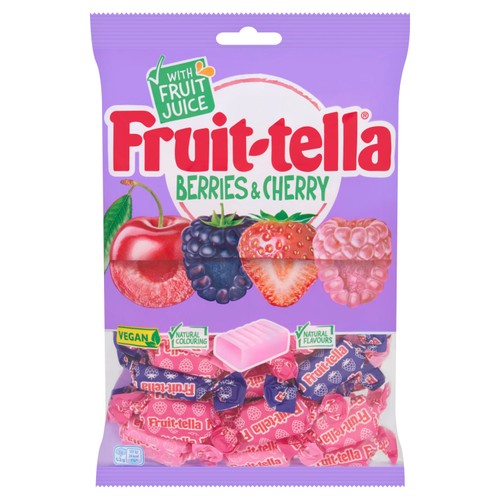Fruittella Berry & Cherry Sweets Sharing Bag Bulk thumbnail 2