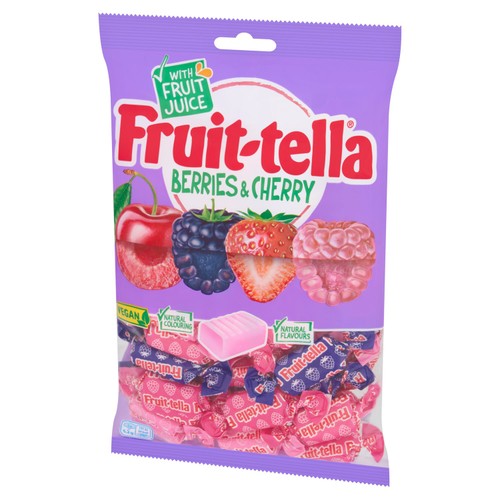 Fruittella Berry & Cherry Sweets Sharing Bag Bulk thumbnail 4