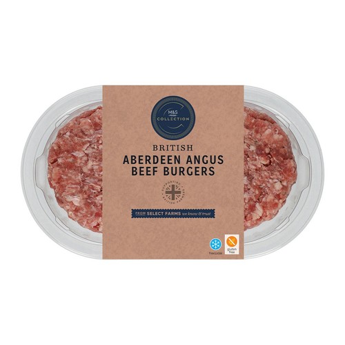 M&S Collection 2 Aberdeen Angus Beef Burgers
