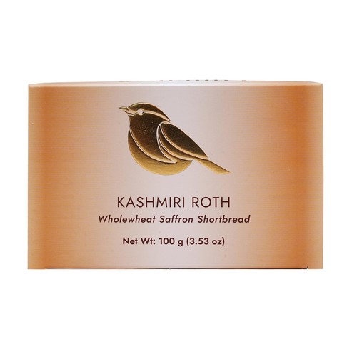 Lumara Wholewheat Saffron Shortbread Kashmiri Roth