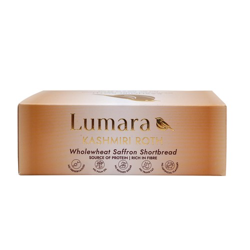 Lumara Wholewheat Saffron Shortbread Kashmiri Roth thumbnail 2
