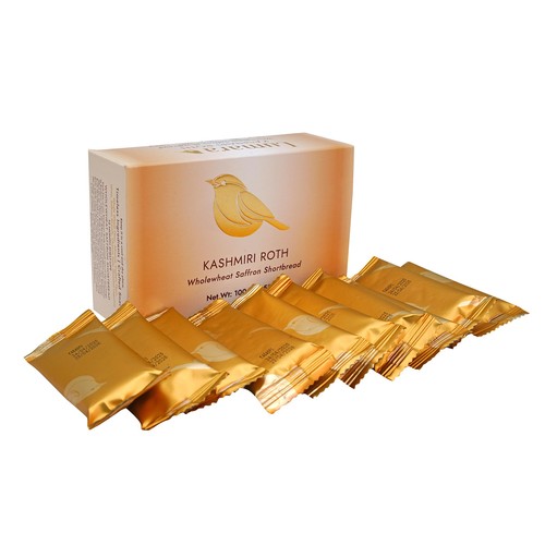 Lumara Wholewheat Saffron Shortbread Kashmiri Roth thumbnail 4