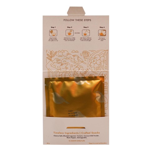 Lumara Turmeric Noor roasted chana sattu turmeric drink thumbnail 2