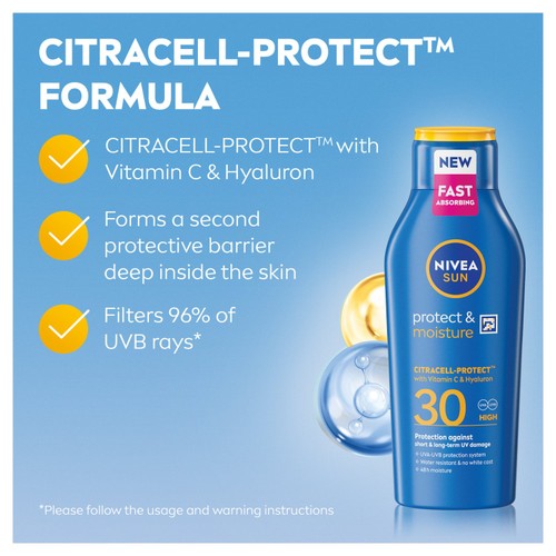 NIVEA Sun Protect & Moisture Lotion SPF30 thumbnail 6