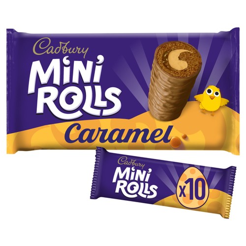 Cadbury's Caramel Mini Rolls
