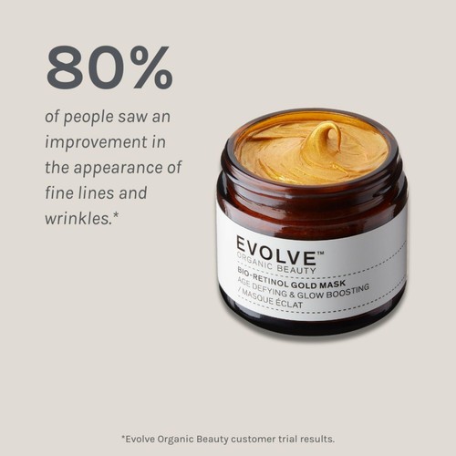 Evolve Beauty Bio-Retinol Gold Mask thumbnail 5