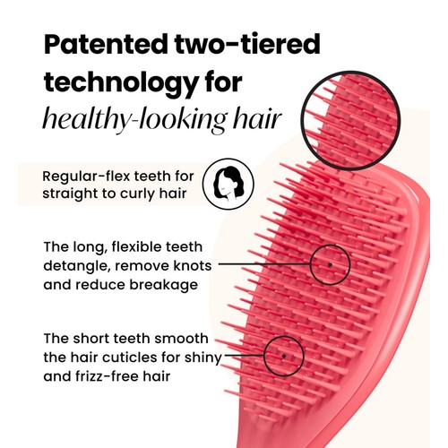 Tangle Teezer Kids Mini Detangling Hairbrush, Pink Punch thumbnail 5