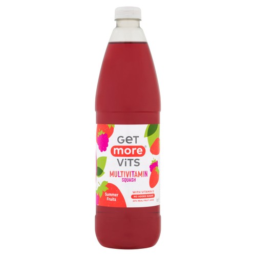 Get More Vits Multivitamin Squash Summer Fruits