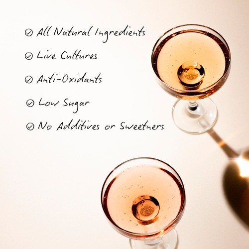 LA Brewery Non-Alcoholic English Blush Kombucha thumbnail 4