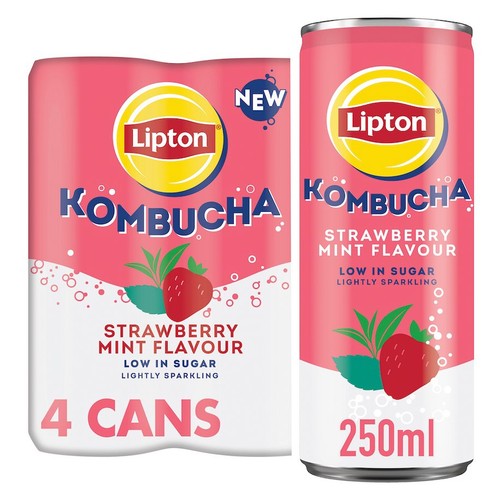 Lipton Strawberry & Mint Kombucha