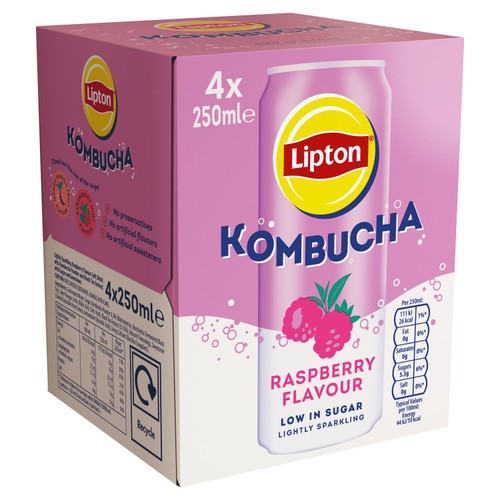 Lipton Raspberry Kombucha thumbnail 2