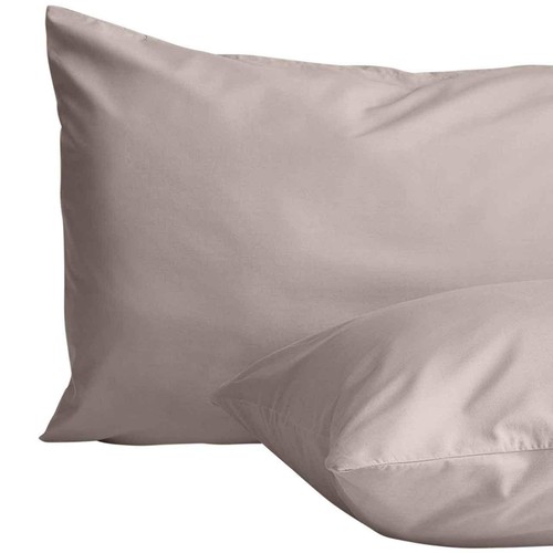 M&S Collection Cotton Rich Bedding Set, Double, Mink thumbnail 4