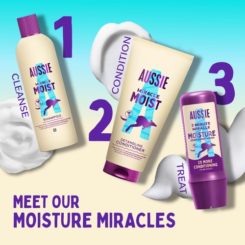 Aussie Miracle Moist Shampoo thumbnail 3