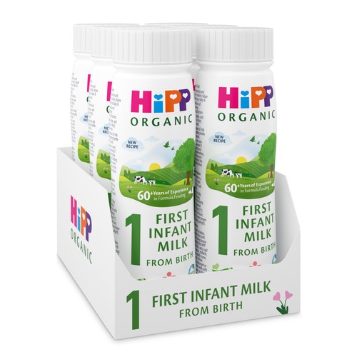 HiPP Organic 1 First Infant Baby Milk Liquid Formula From Birth