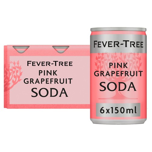 Fever-Tree Pink Grapefruit Soda 6x150ml