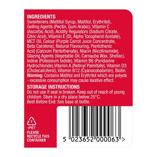 Natures Aid Multivitamin Support Jelly Beans thumbnail 3
