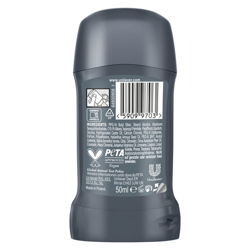 Dove Men+Care Advanced Care Clean Comfort Anti-Perspirant Deodorant Stick thumbnail 2