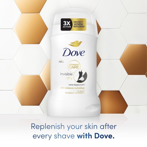 Dove Advanced Care Invisible Anti-Perspirant Deodorant Stick thumbnail 4