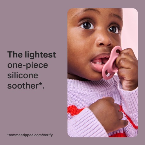 Tommee Tippee Ultra Light Soothers 0-6m Neutral thumbnail 3