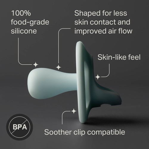 Tommee Tippee Ultra Light Soothers 0-6m Neutral thumbnail 4
