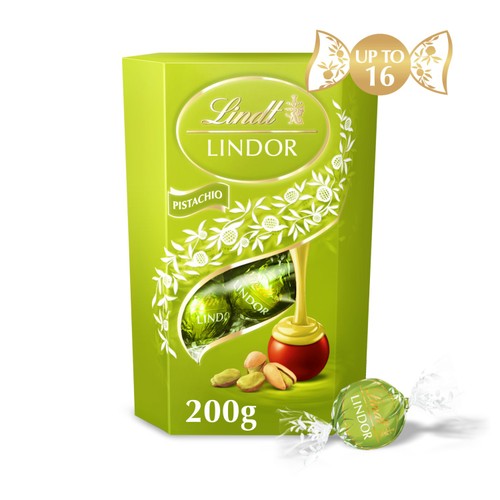 Lindt Lindor Pistachio Chocolate Truffles Box thumbnail 3