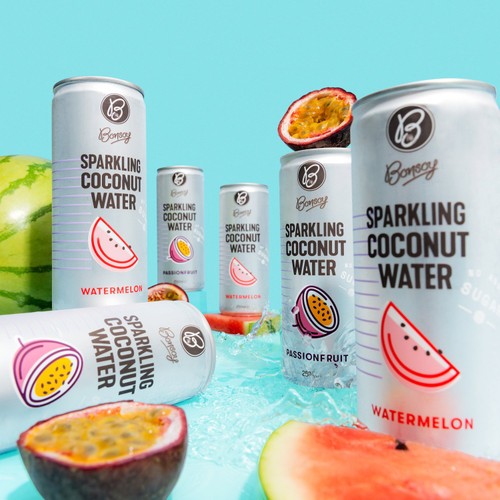 Bonsoy Sparkling Coconut Water With Watermelon thumbnail 3