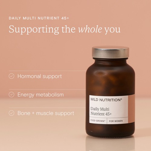 Wild Nutrition Food-Grown Women's Daily Multi 45+ thumbnail 4