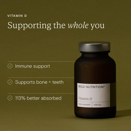 Wild Nutrition Food-Grown Vitamin D thumbnail 2