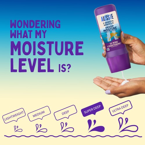 Aussie 3 Minute Miracle Deeep Moisture Deep Conditioner thumbnail 6