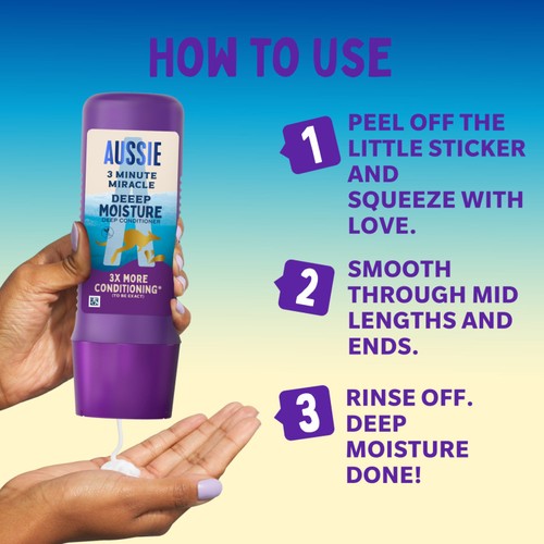 Aussie 3 Minute Miracle Deeep Moisture Deep Conditioner thumbnail 7